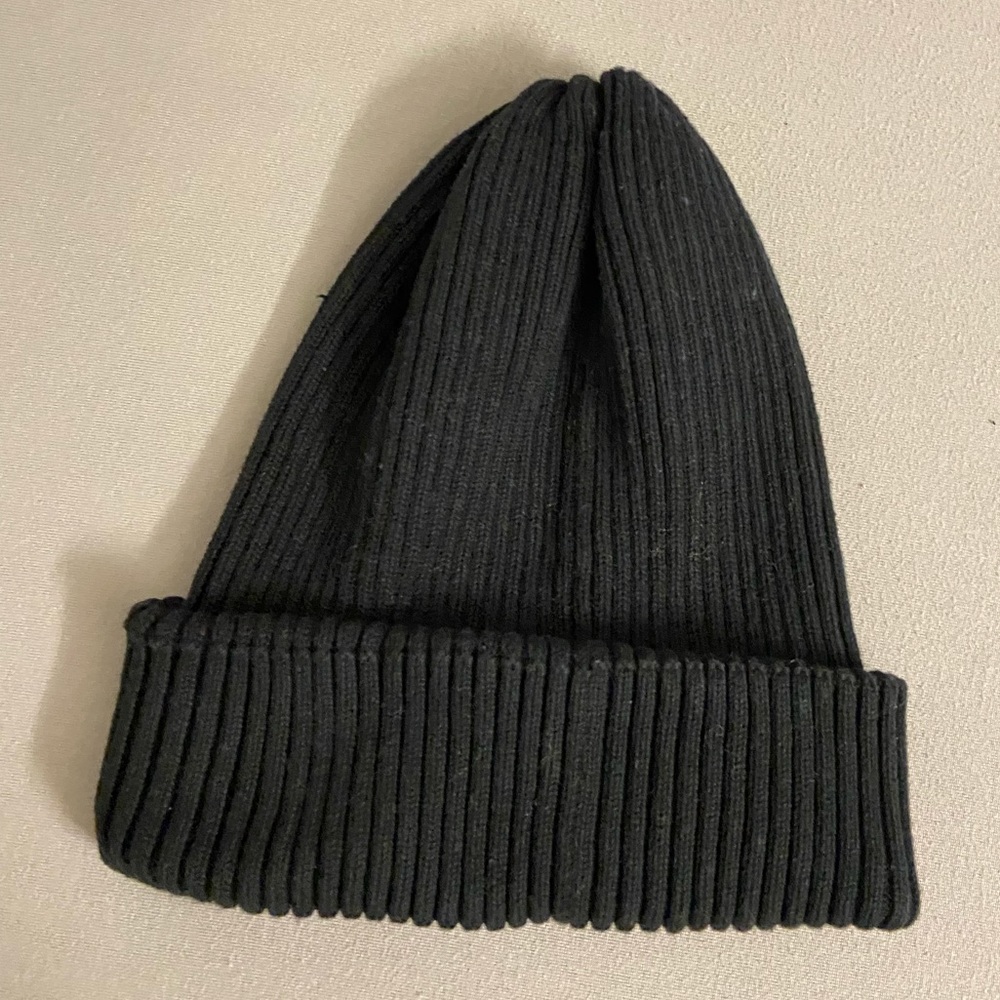 Aeropostale Black Knit Beanie